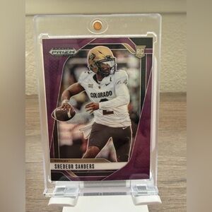 2025 Panini Prizm Draft Picks - Shedeur Sanders #19 Purple Wave
Prizm (RC)